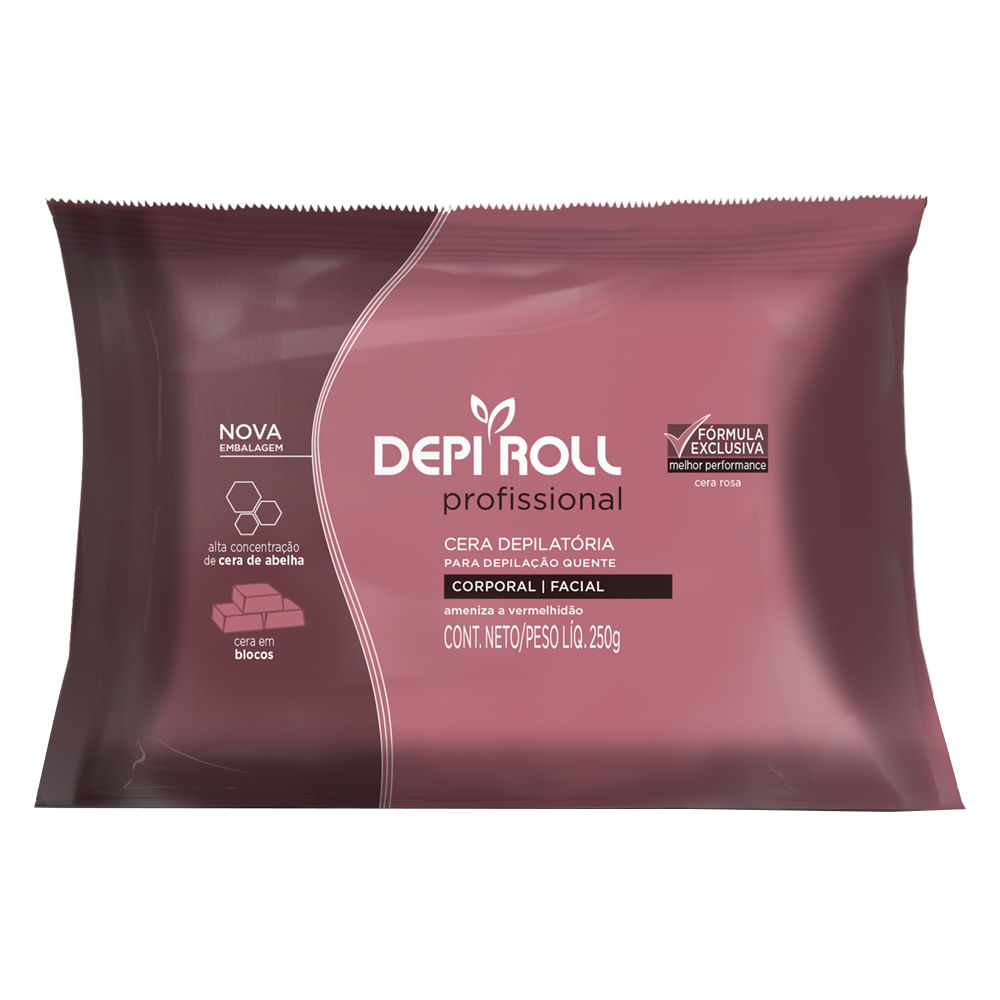 CERA-DEPI-ROLL-QUENTE-BLOCO-250G-ROSA