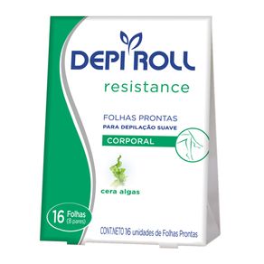 Folhas Prontas Depiroll Corporal Algas 16un