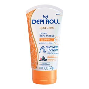 Creme Depilatório DepiRoll Corporal Spa Care 130g