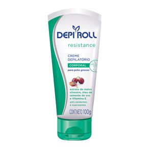 Creme Depilação Corporal DepiRoll Pêlos Grossos 100g