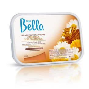 Cera Depilatória Depil Bella Camomila 500g