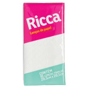 Lenço de Papel Ricca Ref 3704