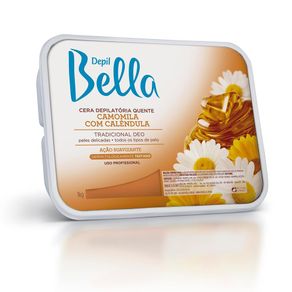 Cera Depilatória Depil Bella Camomila 1kg