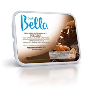 Cera Depilatória Depil Bella Negra 1kg
