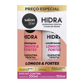 Kit Salon Line Hidra Longos & Fortes