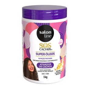 Ativador de Cachos Salon Line Super Óleos 1kg