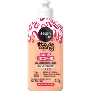 Gel Modelador Tô De Cacho Salon Line 310g