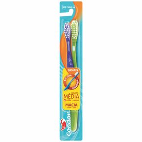 Escova Dental Condor Pop Leve - Média e Macia