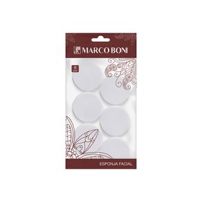 Kit Marco Boni Esponja Para Limpeza Facial 6 Itens