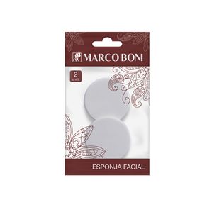 Kit Marco Boni Esponja Para Limpeza Facial 8424 2 Itens