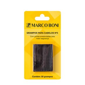 Grampo Marco Boni Preto Nº05 50un