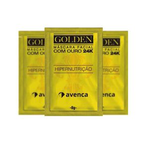 Máscara Facial Avenca Golden Sachê 8g