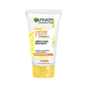 Gel Facial Garnier Uniform & Matte 120g