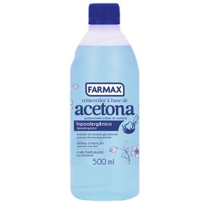 Removedor de Esmalte Farmax À Base de Acetona 500ml