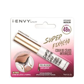 Cola Cílios Incolor Longa Duração Kiss 48h