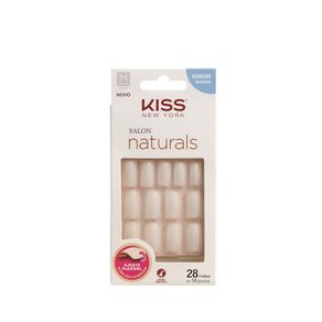Kit Unhas Kiss Quadrado Ativo 28 Unhas