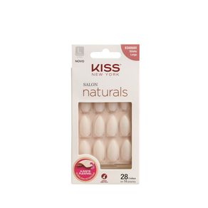 Kit Unhas Kiss Longo Estileto 28 Unhas