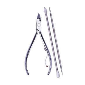 Kit Mundial Para Cutícula - Alicate + Espátula + Palito