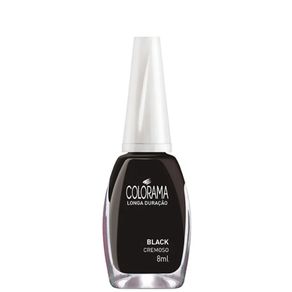 Esmalte Colorama Básico Cremoso Black