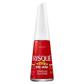 Esmalte Risqué Vermelho Felicidade