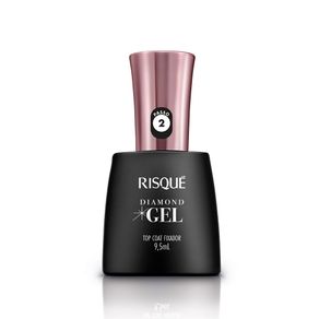 Esmalte Risqué Diamond Gel Top Coat Fixador