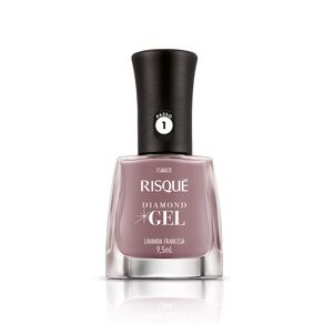 Esmalte Risqué Diamond Gel Cremoso Lavanda Francesa