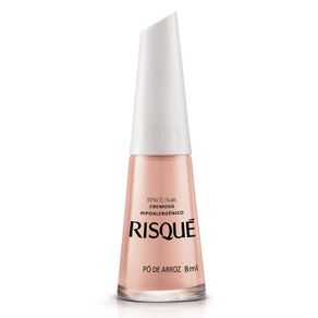 Esmalte Risqué Básico Cremoso Pó de Arroz