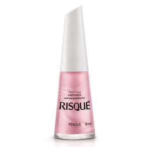 Esmalte Risqué Básico Cintilante Pérola