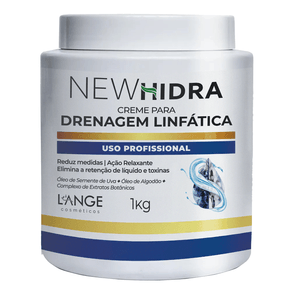 Creme Para Drenagem Linfática Le Ange New Hidra 1KG