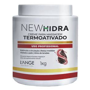 Creme Para Massagem Termoativado Le Ange New Hidra 1kg