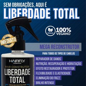Reconstrutor Hair Fly Liberdade Total 250ml