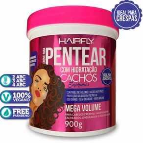 Creme De Pentear Hair Fly Cachos Supremos Mega Volume 900g