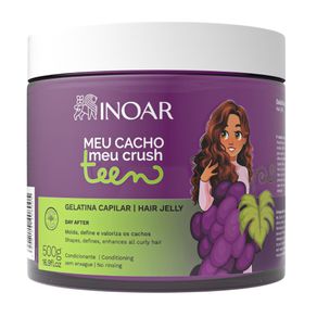 Gelatina Inoar Meu Cacho Meu Crush Uva 500G