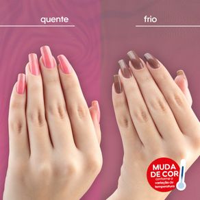 Esmalte Impala Imprevisível Duo Color Glamurosa/Basiquinha