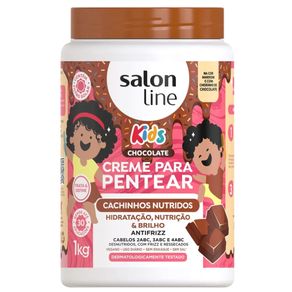 Creme para Pentear Salon Line Kids Cachinhos Nutridos 1KG