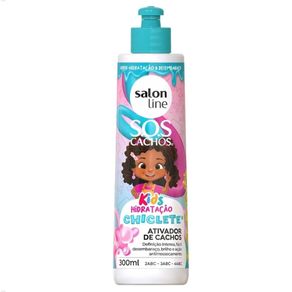 Ativador SOS Cachos Infantil Salon Line Kids Chiclete 300ML