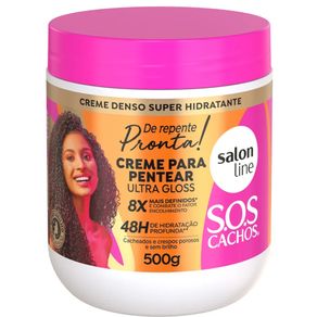 Creme para Pentear Salon Line SOS Cachos de Repente Pronta 500ML