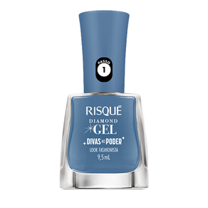 Esmalte Risqué Look Fashionista Diamond Gel Divas