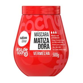 Maionese Salon Line Todecacho Matizadora Vermelha 500g