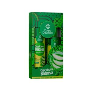 Shampoo + Condicionador Corpo Dourado Caprichosa Babosa