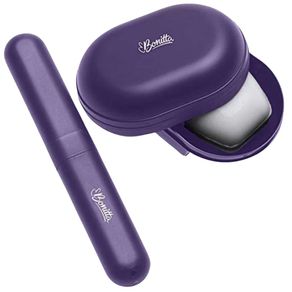 Kit Bonitta Porta Escova Dental + Saboneteira Basic 529BT
