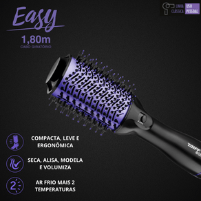Escova Secadora Taiff Easy Lilás 220V