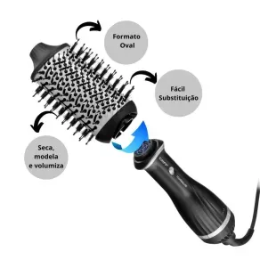 Escova Rotativa Tourmaline Taiff 220V