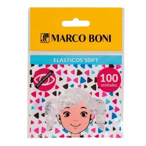 Elástico Marco Boni Soft Claro Com 100un 8253