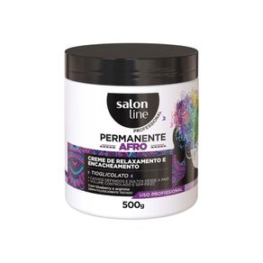 Creme Relaxante Salon Line Permanente Afro 500g