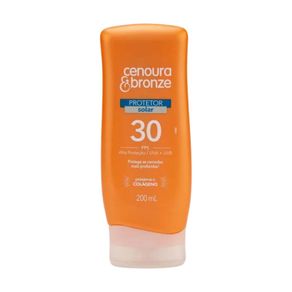 Protetor Solar Cenoura e Bronze FPS 30 200ml