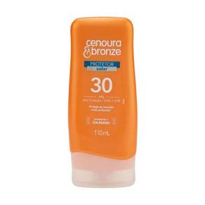 Protetor Solar Cenoura e Bronze FPS30 110ml