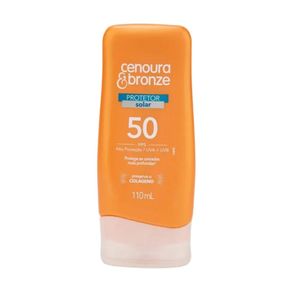 Protetor Solar Cenoura e Bronze FPS50 110ml