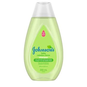 Shampoo Infantil Johnson Claros 200ml