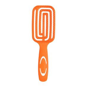 Escova De Cabelo Ricca Flex Wet & Dry Laranja